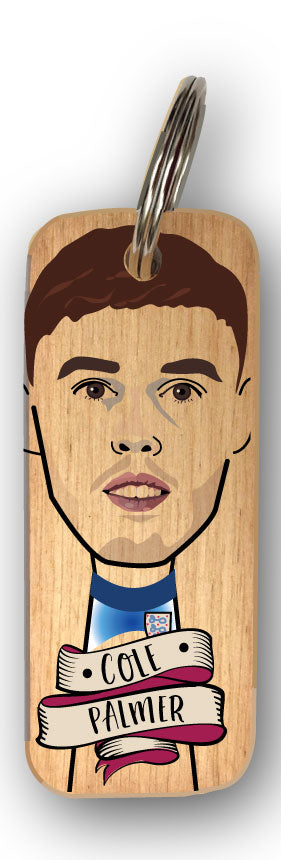 Cole Palmer - Character Wooden Keyring - RWKR1
