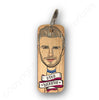 David Beckham Character Wooden Keyring - RWKR1
