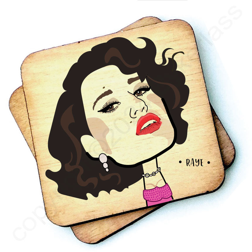 Raye Character Wooden Coaster