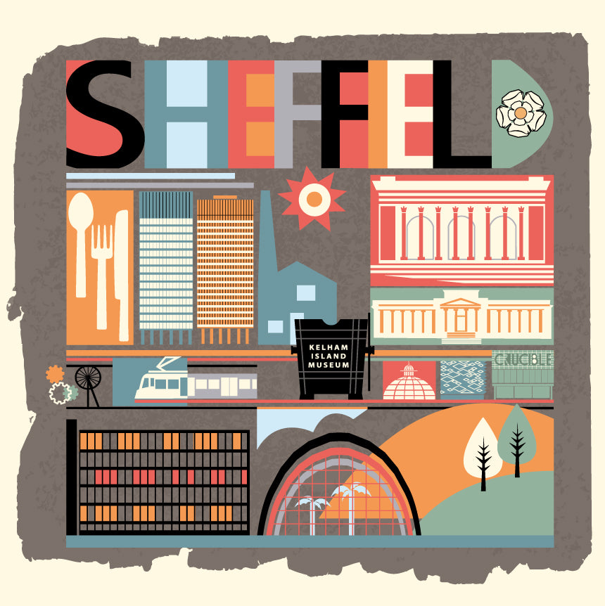 Sheffield Scape Brights Card