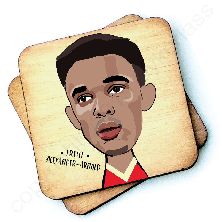 Trent Alexander - Arnold - Character Wooden Coaster - by wotmalike