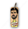 Alisson Becker - Character Wooden Keyring by Wotmalike