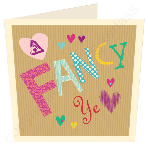 A Fancy Ye Geordie Love Card