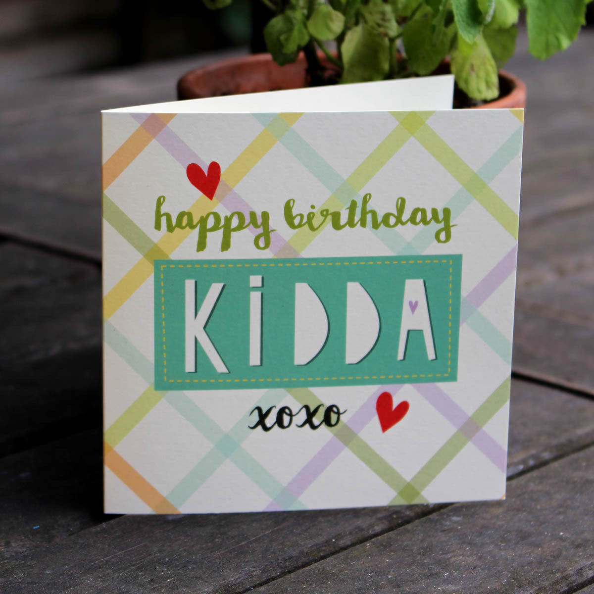 Happy Birthday Kidda Card by Wotmalike