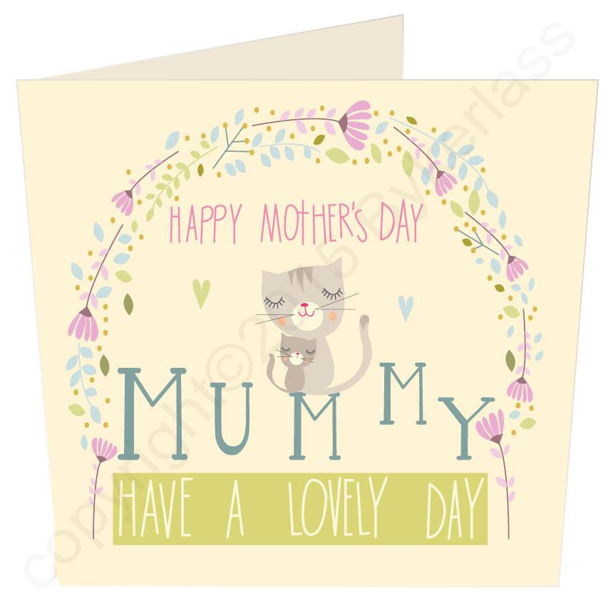 Happy Mothers Day Mummy Card