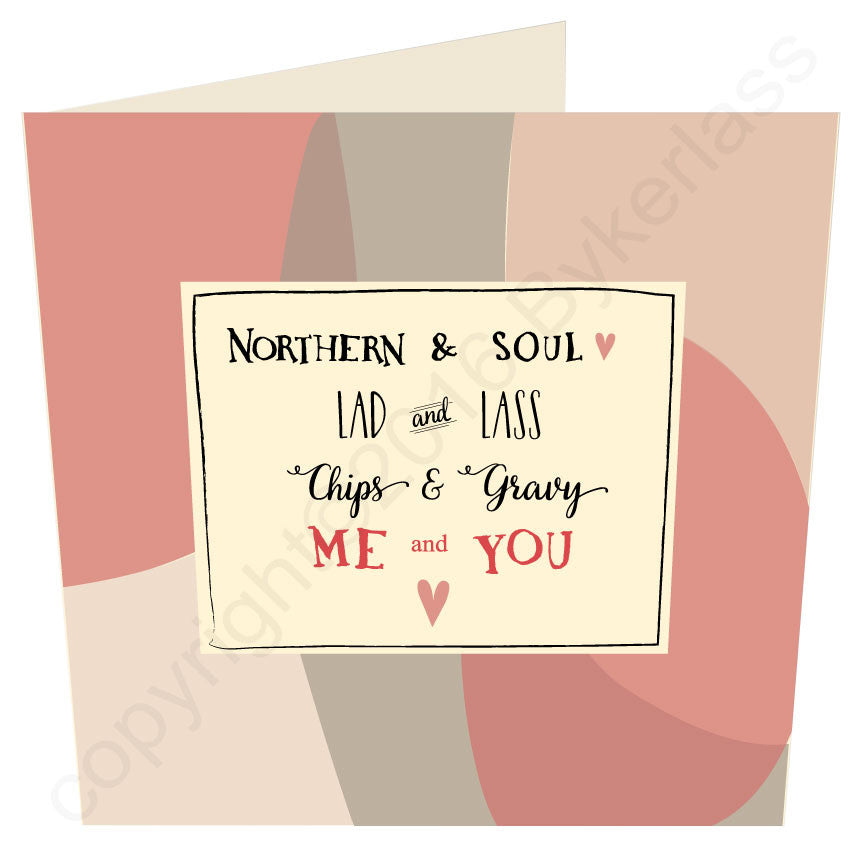 Northern Go Together  Card LARGE CARD (MBV1)