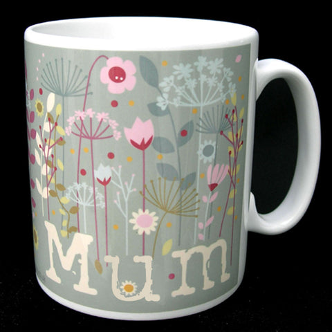 Mum Floral Cumbrian Mug  (MBM3)