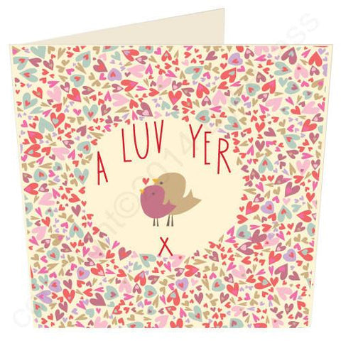 A Luv Yer - North West Card  (ND29)