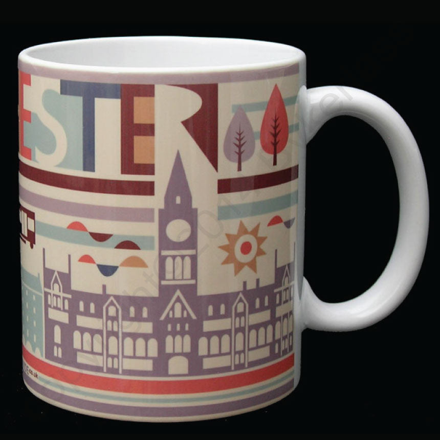 City Scape Manchester Mug (NDCityMug)