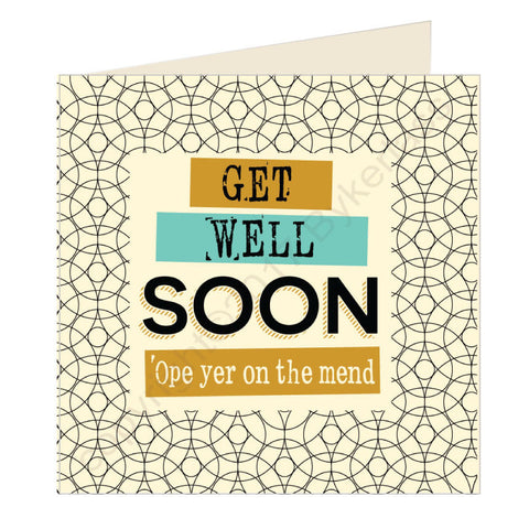 Get Well Soon Scouse Card (SQ13)