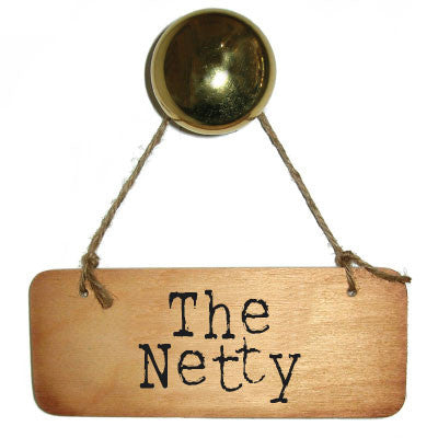The Netty Rustic North East Wooden Sign - RWS1