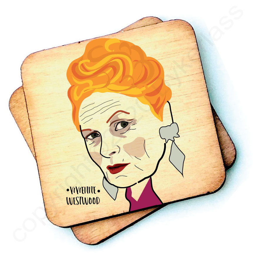 Vivienne Westwood - Character Wooden Coaster