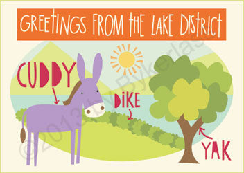 Wot Fettle Cumbrian Postcards 3 pack