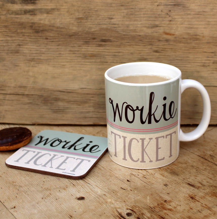Workie Ticket North East Speak Mug