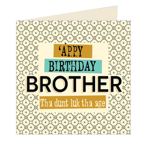 Appy Birthday Brother Yorkshire Card (YQ10)