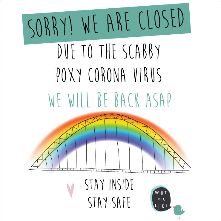 Corona Virus Closure