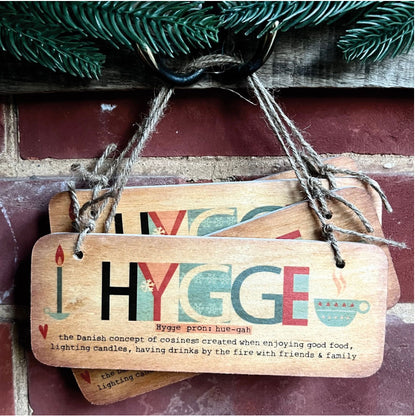 Hygge Wood Sign