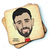 Bruno Fernandes - Character Wooden Coaster 