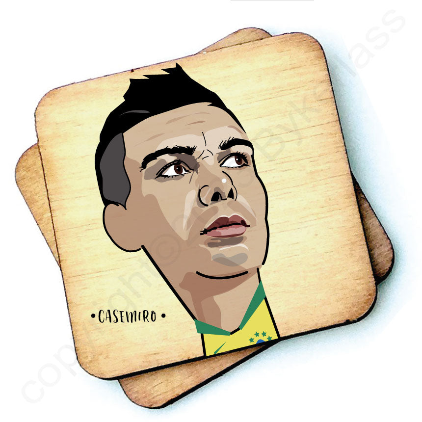 Casemiro Character Wooden Coaster 