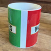 I'm From Wales the Posh Bit Mug RED & GREEN - Mug Sample