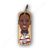 Ian Wright Character Wooden Keyring by wotmalike