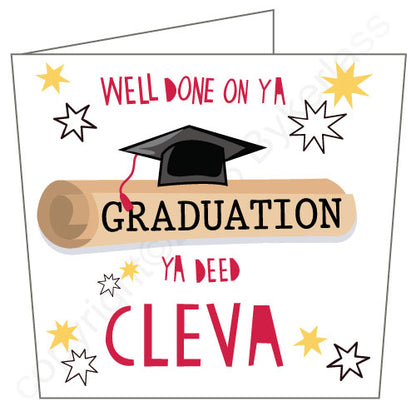 Graduation Geordie Card - Graduation Teacher Card (MBF13)