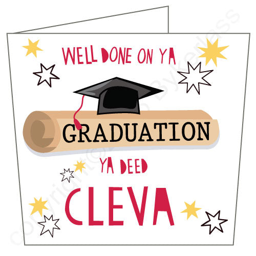 Graduation Geordie Card - Graduation Teacher Card (MBF13)