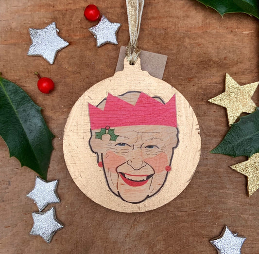 Queen Elizabeth II Bauble