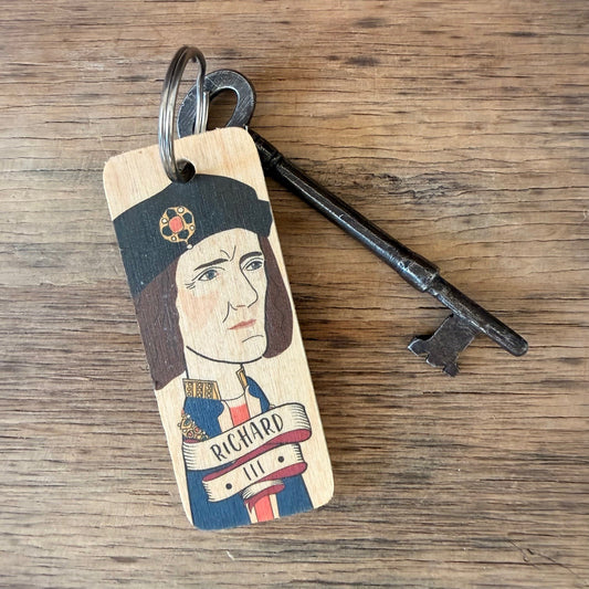 King Richard III - Character Wooden Keyring - RWKR1