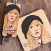 Stevie Nicks Character Wooden Coaster