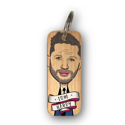 Tom Hardy Character Wooden Keyring - RWKR1