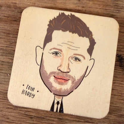 Tom Hardy Character Wooden Coaster - RWC1