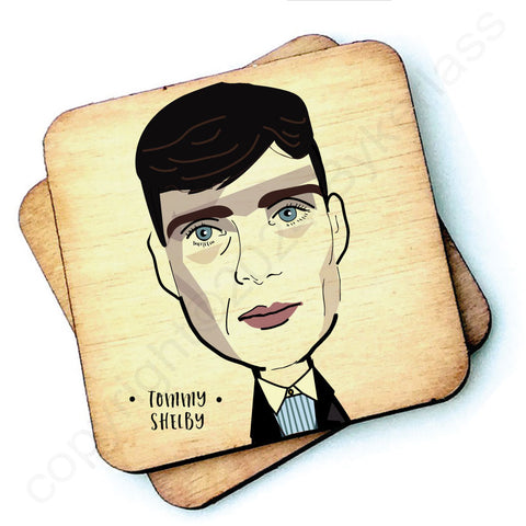 Tommy Shelby Character Wooden Coaster - RWC1