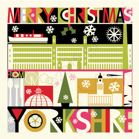 Large Yorkshire Landscape S1 Card --- YX8