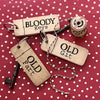 Funny Wooden Keyring (choose from dropdown) - RWKR1