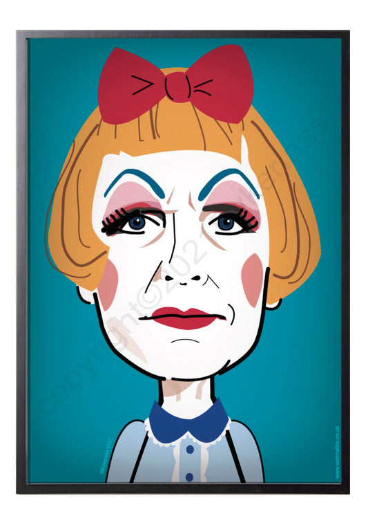 Grayson Character Print - A4 by Wotmalike