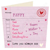 Love you Always Mammy - Mothers Day Options Card by Wotmalike