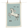 Home is Where My Horse is - Horse Tea Towel by wotmalike