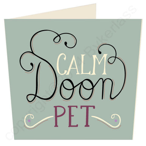 Calm Doon Pet Card (CD1)