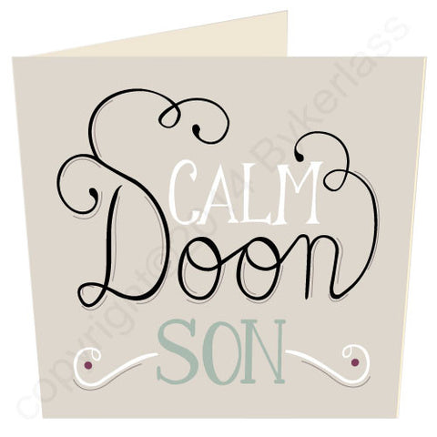 Calm Doon Son Card (CD4)