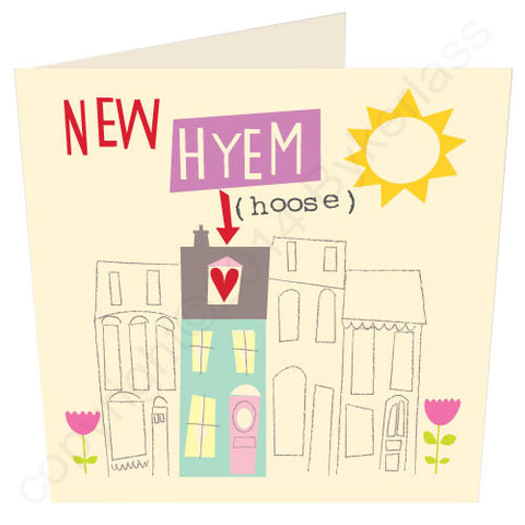 New Home (hyem/hoose) - Northumbrian Card (CG2v3)