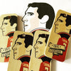 Eric Cantona Character Wooden Keyring - RWKR1