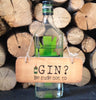 Gin?  Be Rude Not To Rustic Wooden Sign - RWS1