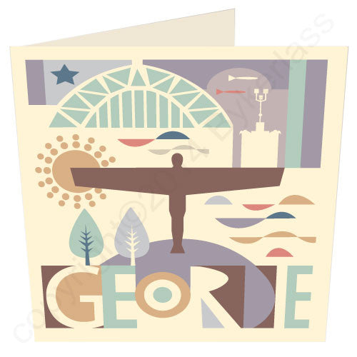 Geordie City Geordie Card