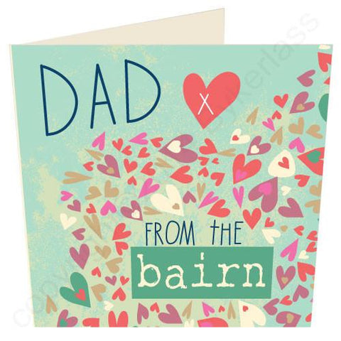 Dad From the Bairn Father's Day Card -  (G61)