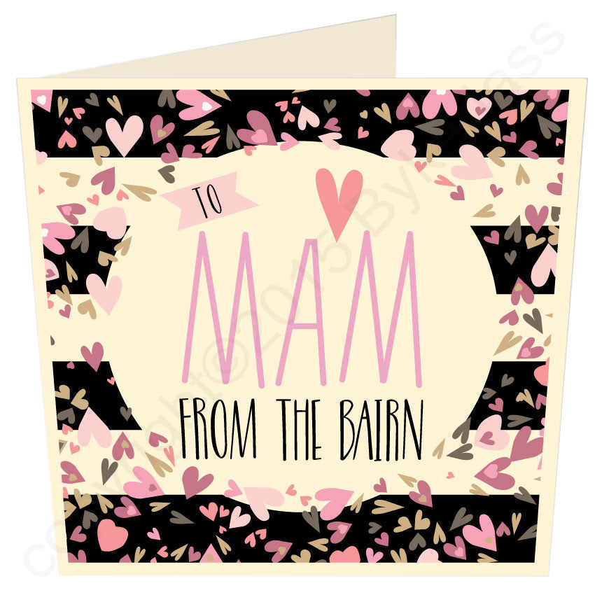 Mam From The Bairn Card