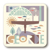 Geordie City Coaster- Geordie Mugs Coaster