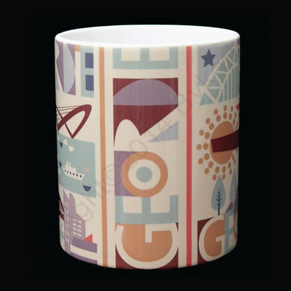 Geordie City Geordie Mug