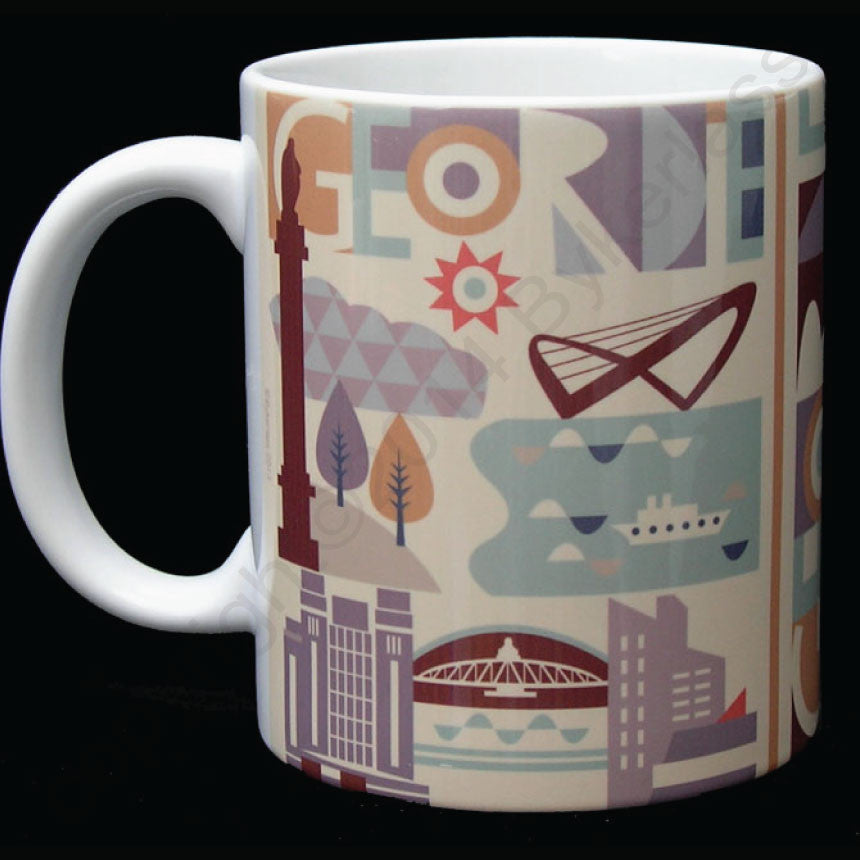 Geordie City Geordie Mug