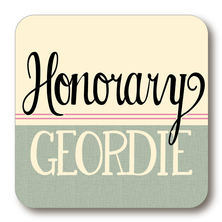 Honorary Geordie North East Speak Coaster